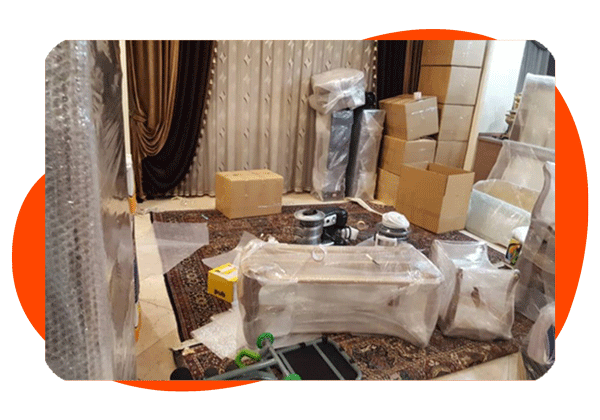 بسته‌بندی و آماده‌سازی اثاثیه